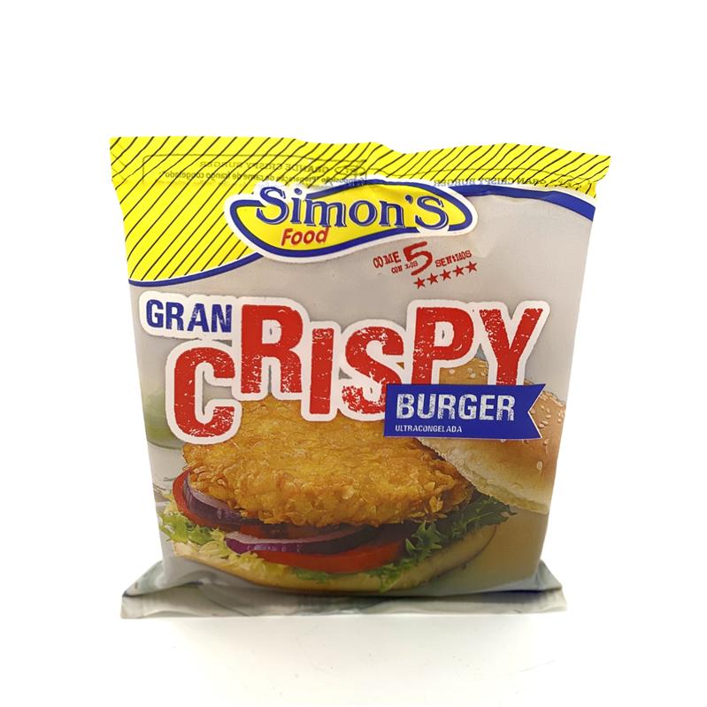 HAMB. GRAN CRISPY  SIMONS 24X125GR