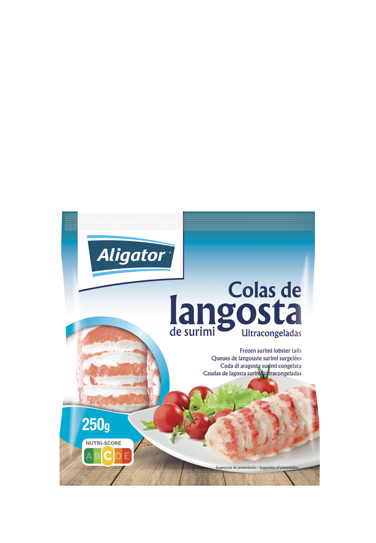 COLA LANGOSTA SURIMI ALIGATOR 24X250GR