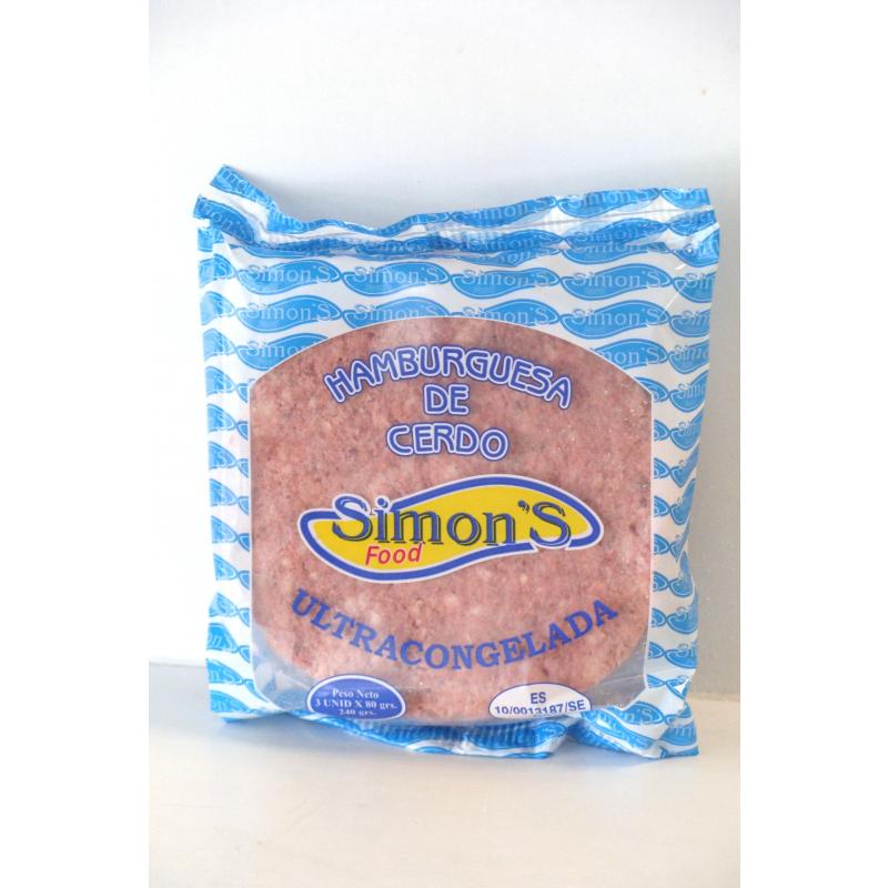 HAMB. CERDO SIMONS 12X3UN