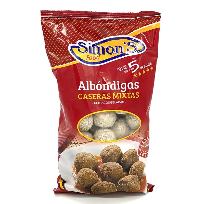 ALBONDIGA CASERA MIXTA SIMONS 4X1K