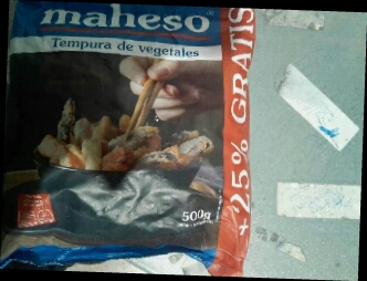 TEMPURA VERDURA "MAHESO" 12X400GR+25%