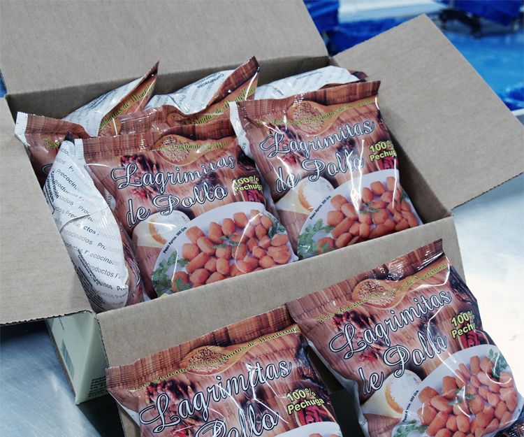 LAGRIMITAS DE POLLO "4BAYAS" 10*500 GRS