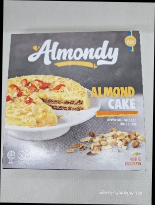 ALMONDY ALMOND CAKE ORIGINAL 12X450GR