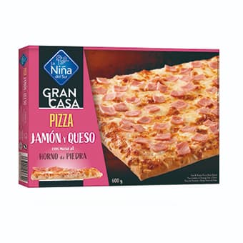 PIZZA JAM Y QUESO G. CASA 5X600GR