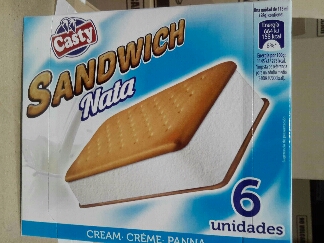 SANDWICH NATA "CASTY" 6X6UND