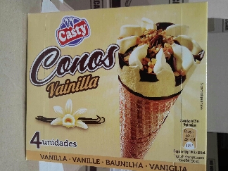 CONO VAINILLA "CASTY" 6X4UND