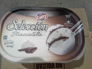 TARRINA STRACCIATELLA "CASTY" 6X900ML