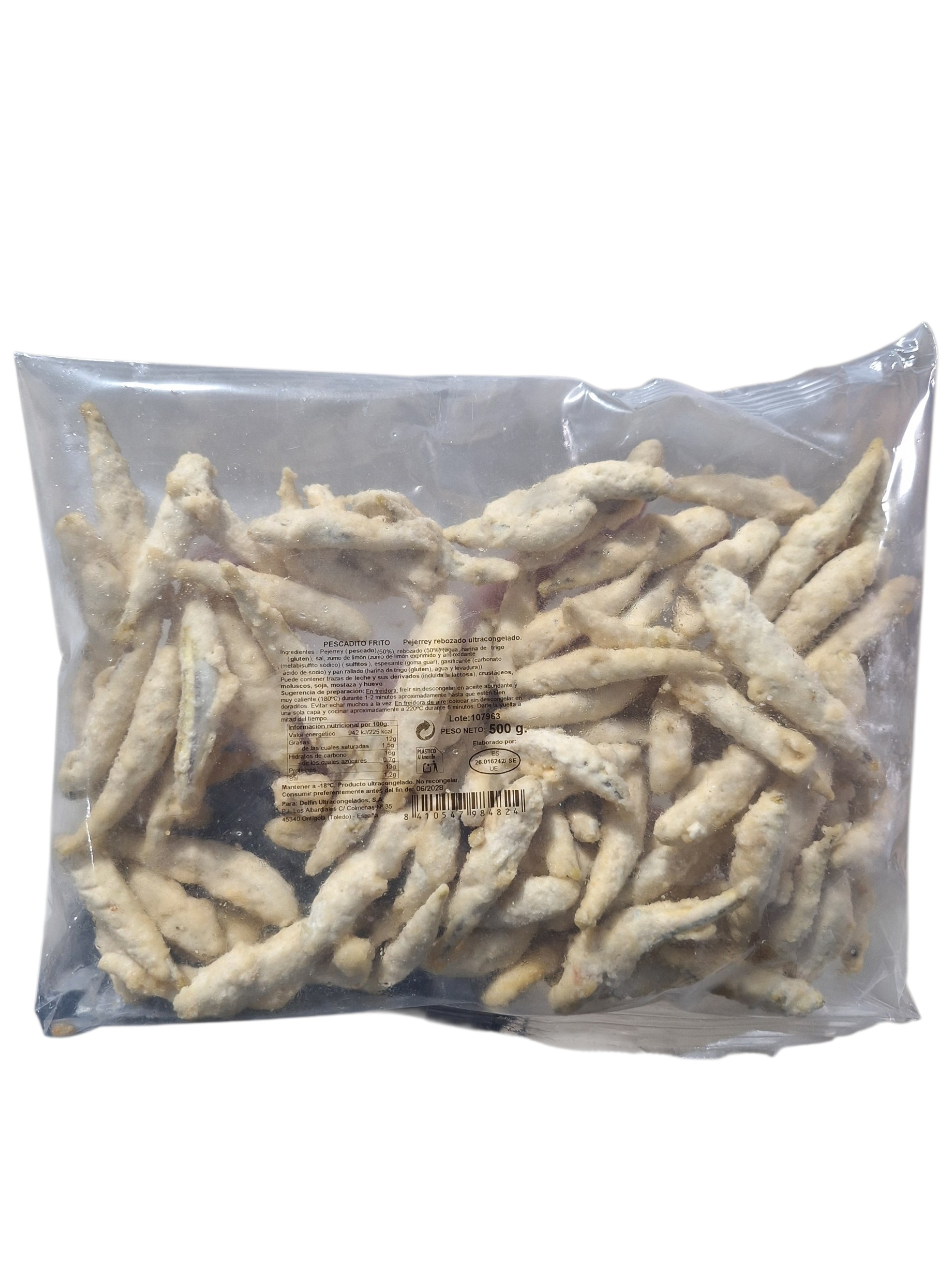 PESCAITO FRITO DELFIN 8X500GR