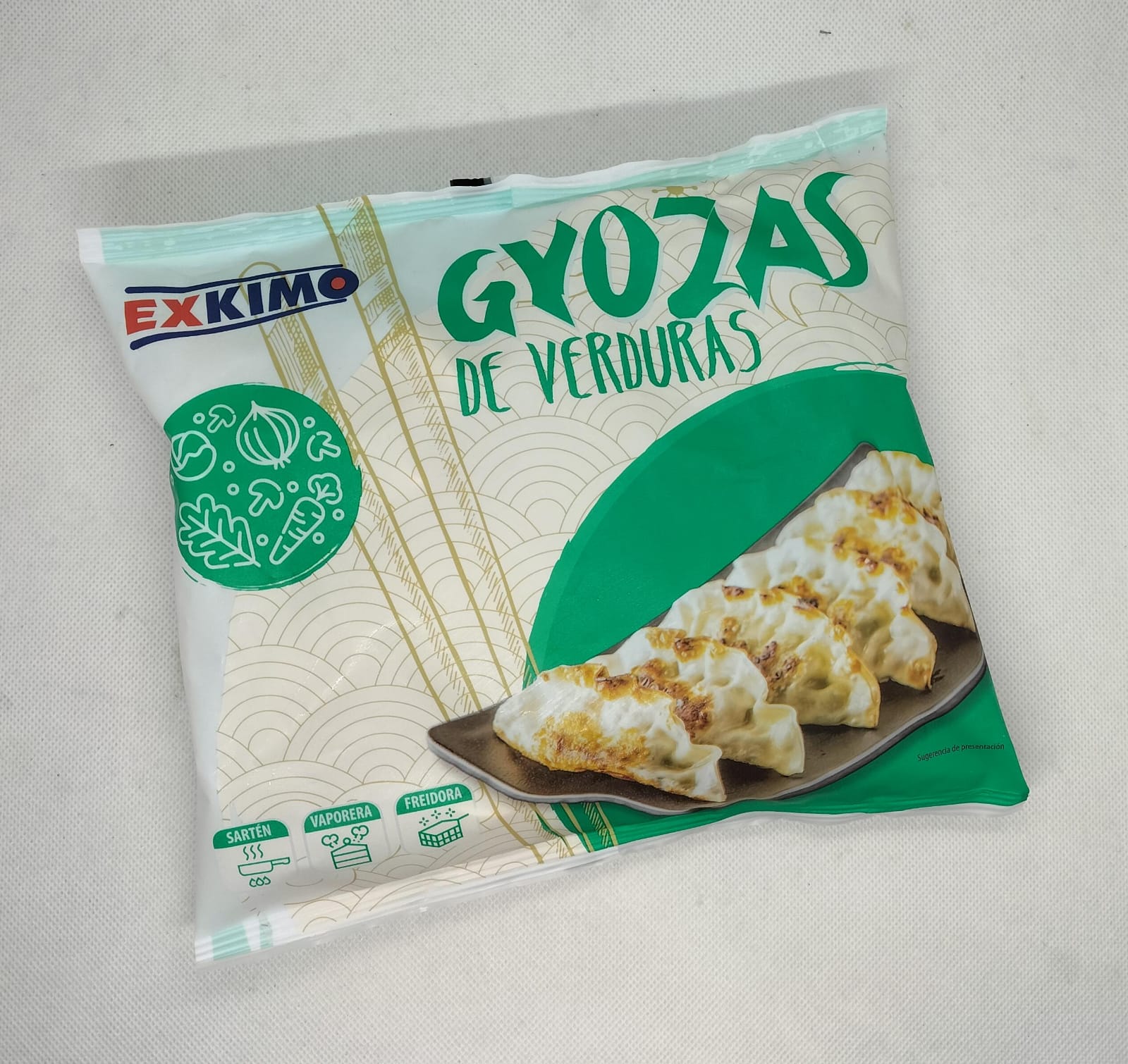GYOZA VERDURA "EXKIMO" 20X300