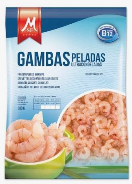 GAMBA PELADA 30/50 "GLOBALIMAR" 6X1KG