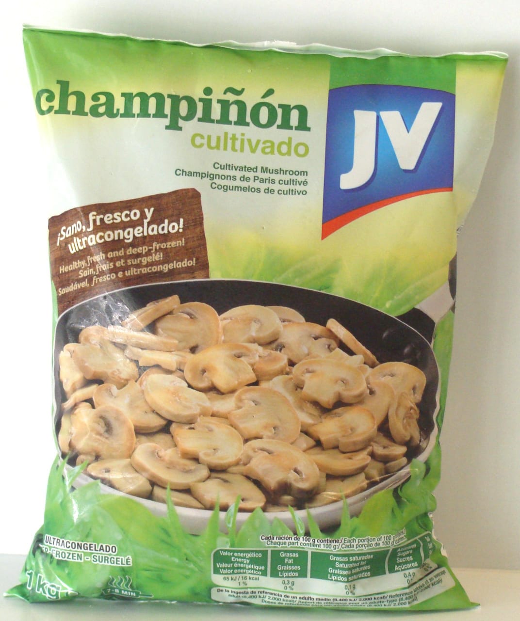 CHAMPIÑON LAMINADO JV 10*1KG