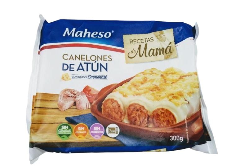 CANELON ATUN C/BECH. MAHESO15X300GR
