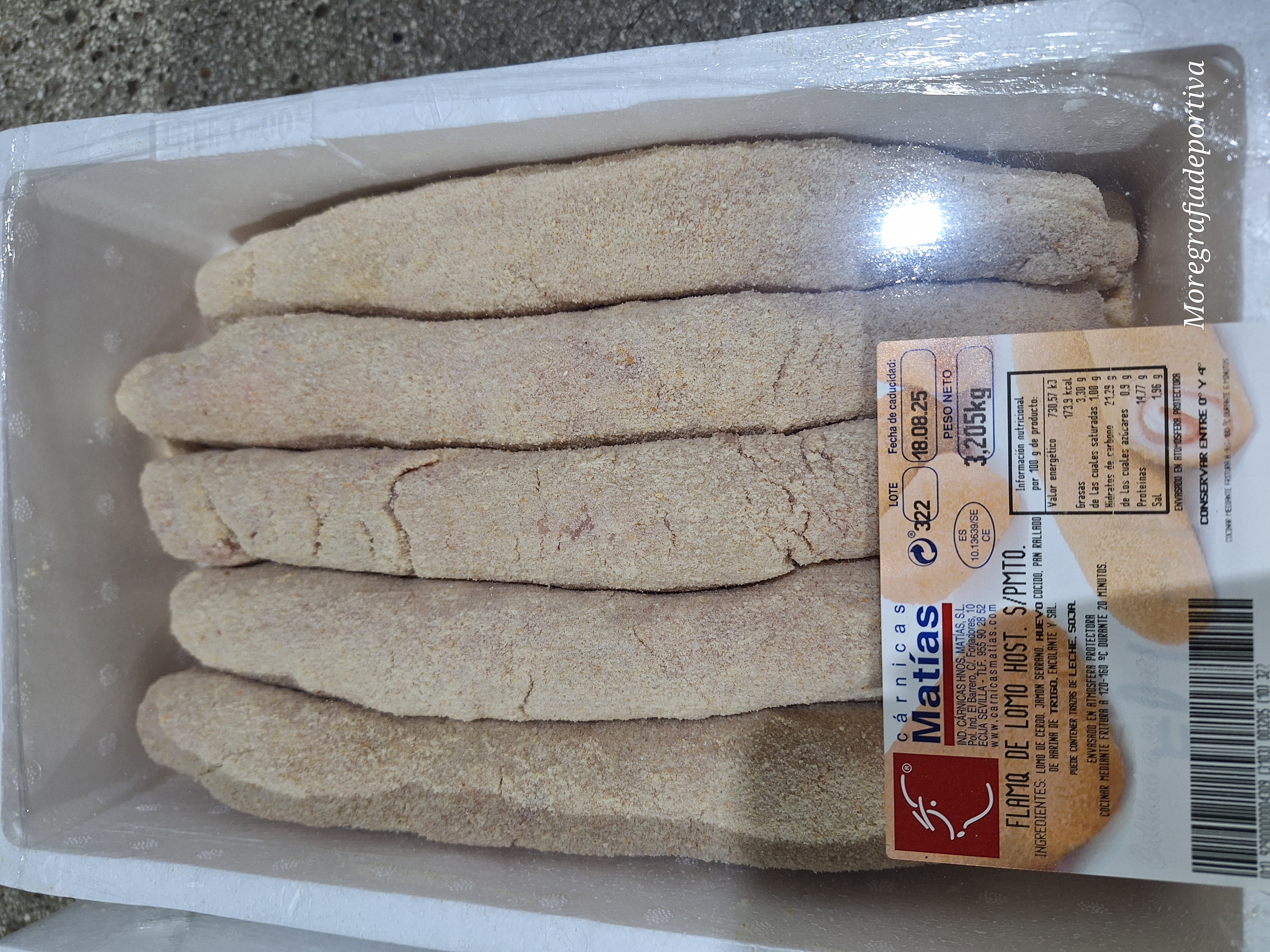 FLAMENQUIN LOMO HOST "SIN PIMIENTO" MATIAS