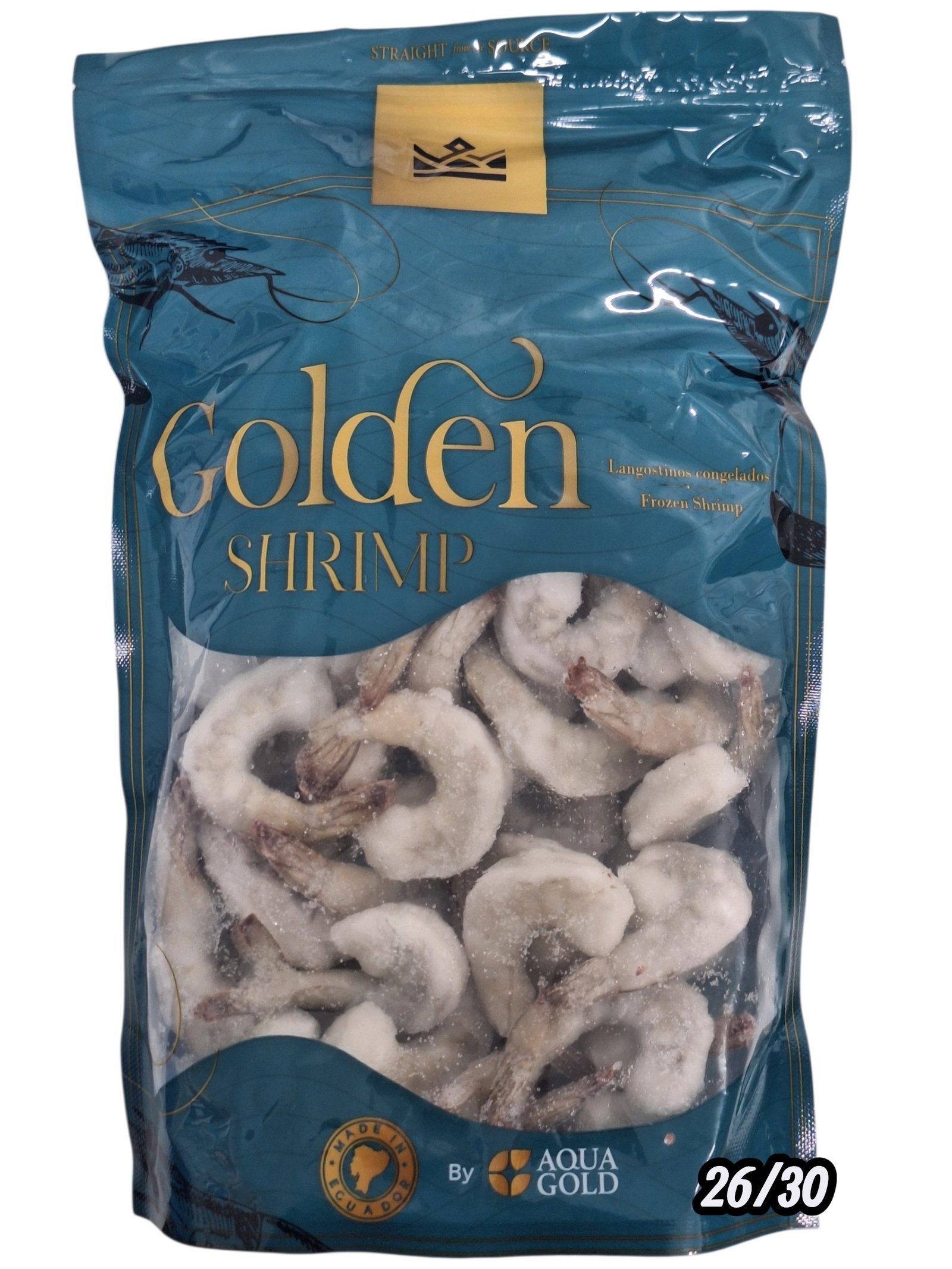 COLA LANGOSTINO CRUDO PYD 26/30 COLA 10X1KG