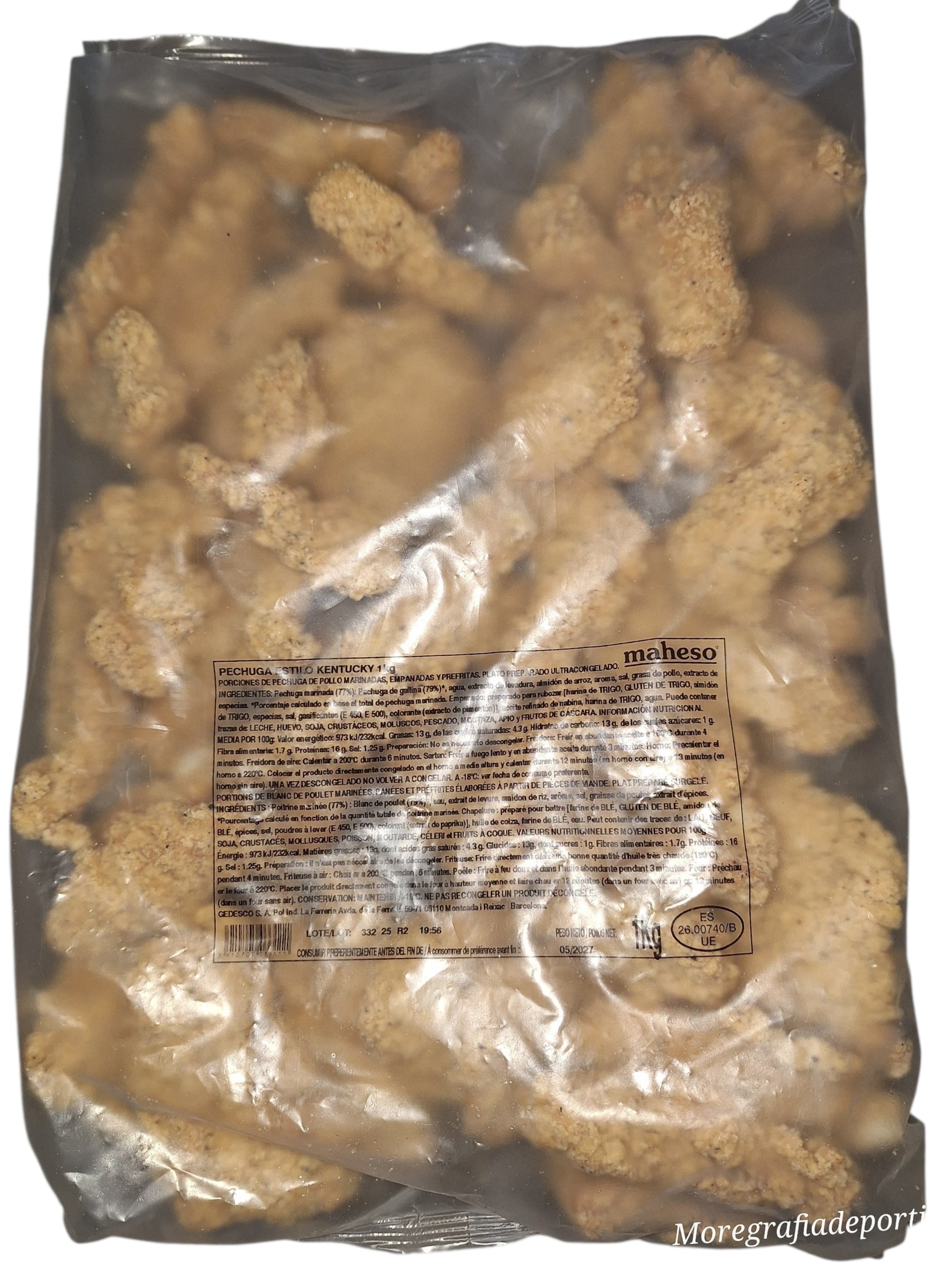 POLLO ESTILO KENTUCKY 4X1KG