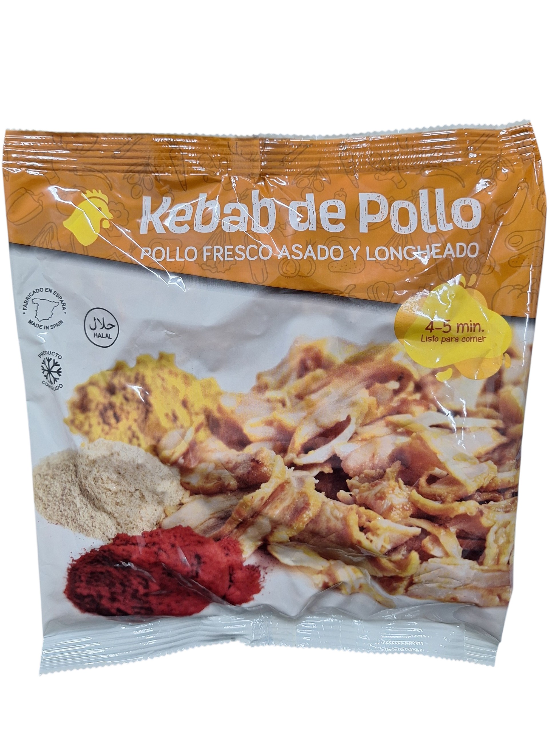 LONCHEADO KEBAB POLLO  16X500GR