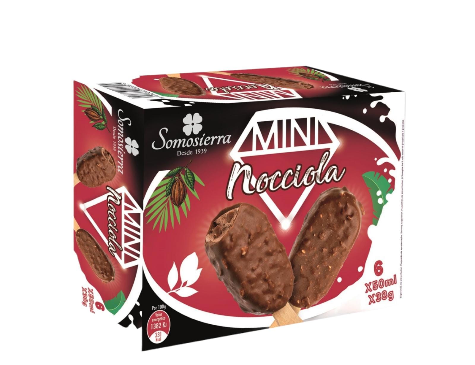 MINI BOMBON NOCCIOLA  SS 9X6UND