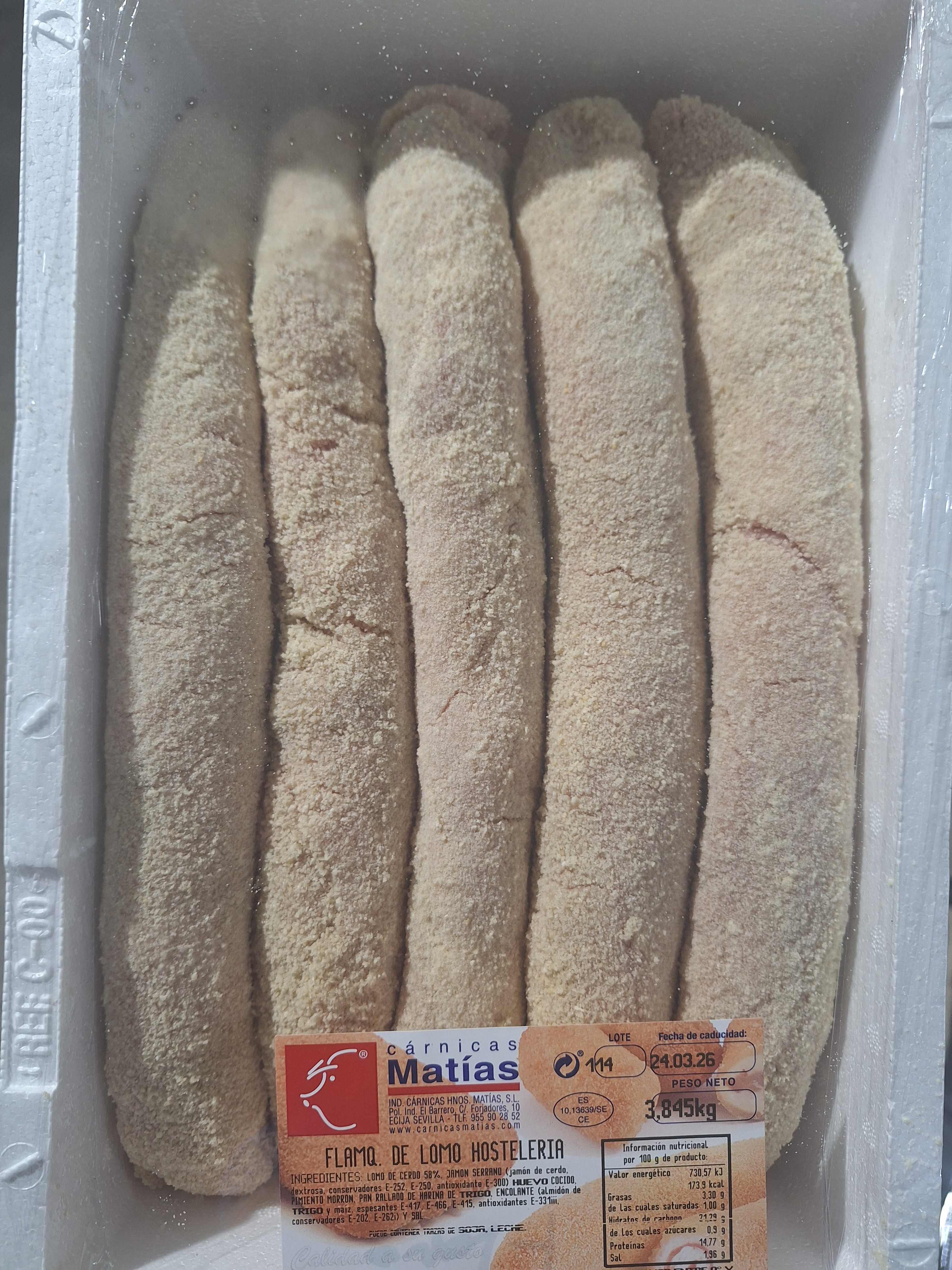 FLAMENQ. LOMO HOST.  MATIAS KG