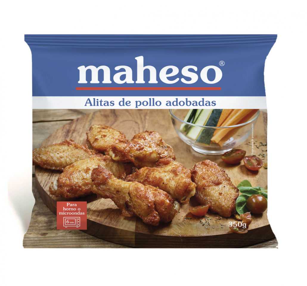 ALITAS DE POLLO "MAHESO" 8X350GR
