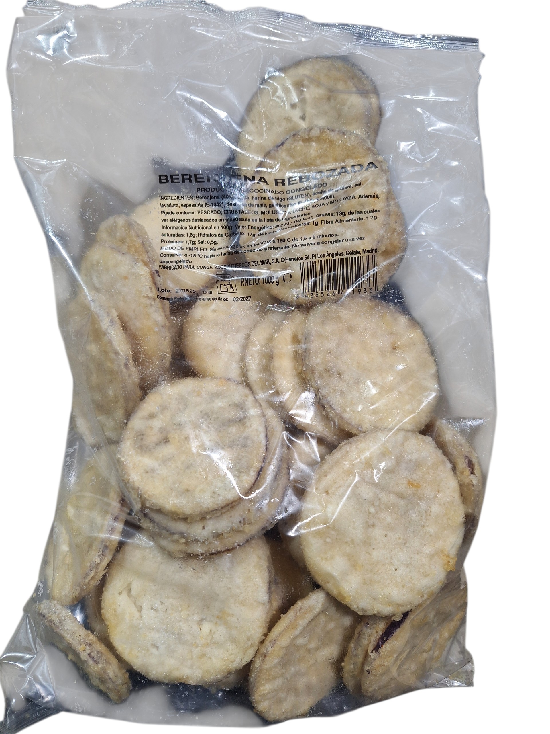 BERENJENA REBOZADA 5X1 AYR**