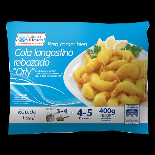 GAMBA REBOZADA ORLY 10X400GR AYR