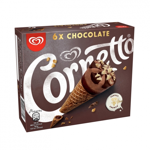 CORNETTO "FRIGO"CHOCOLATE 6X6UND