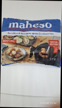 BOCADITO BERENJENA CABRA "AIR FLAYER" MAHESO 12X30