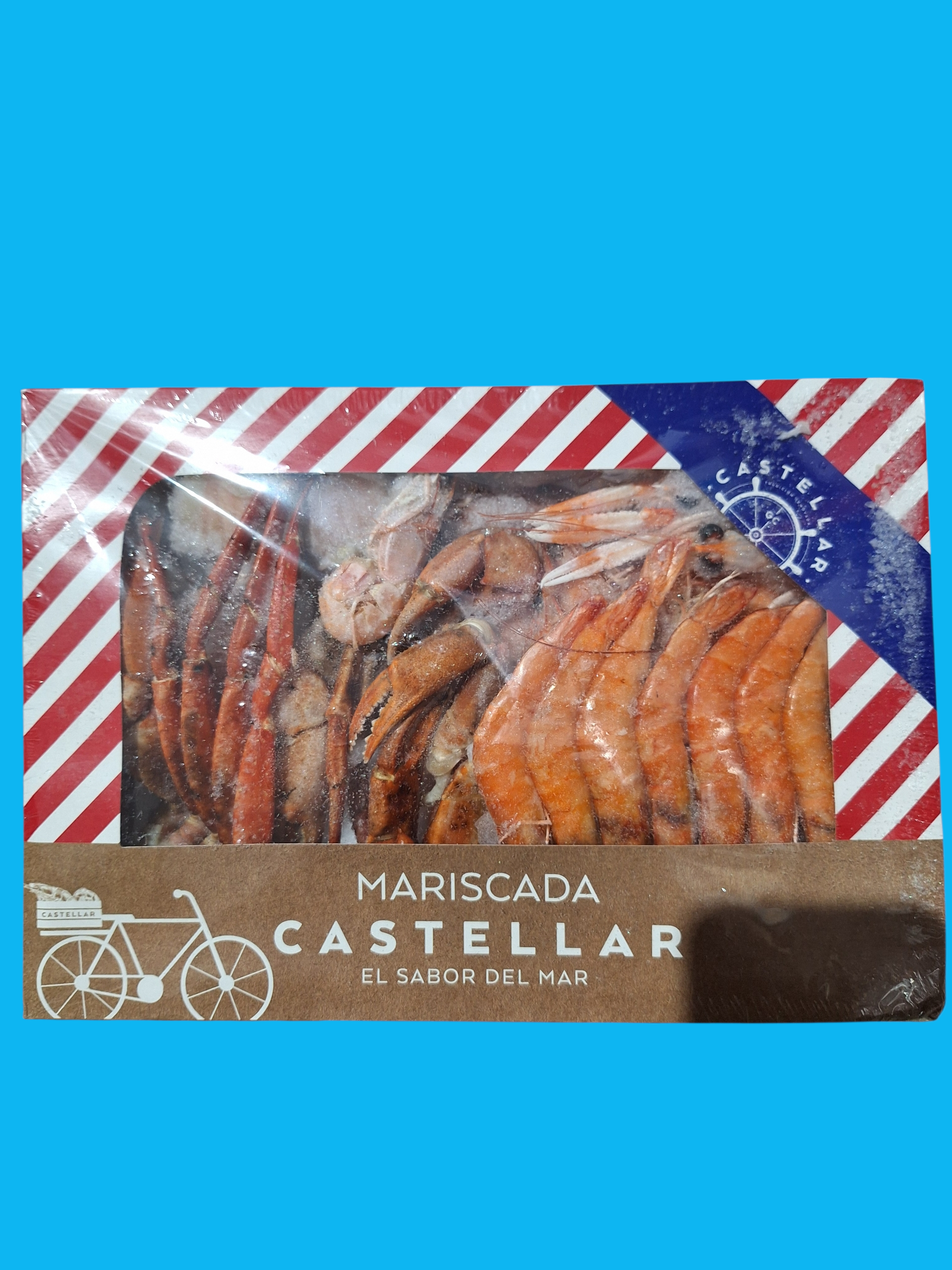 MARISCADA CASTELLAR COCIDA. 6X800GR