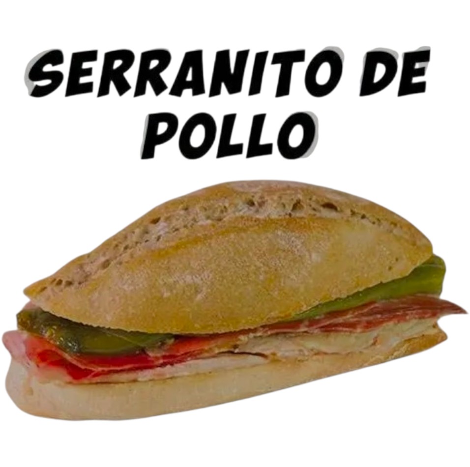 MINI BIG.B SERRANITO DE POLLO 1X10UND